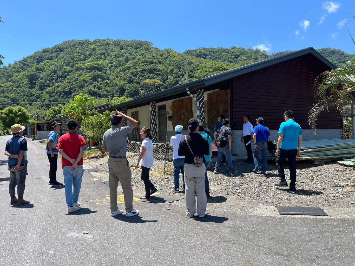 原民住宅-愛國蒲大竹永久屋會勘